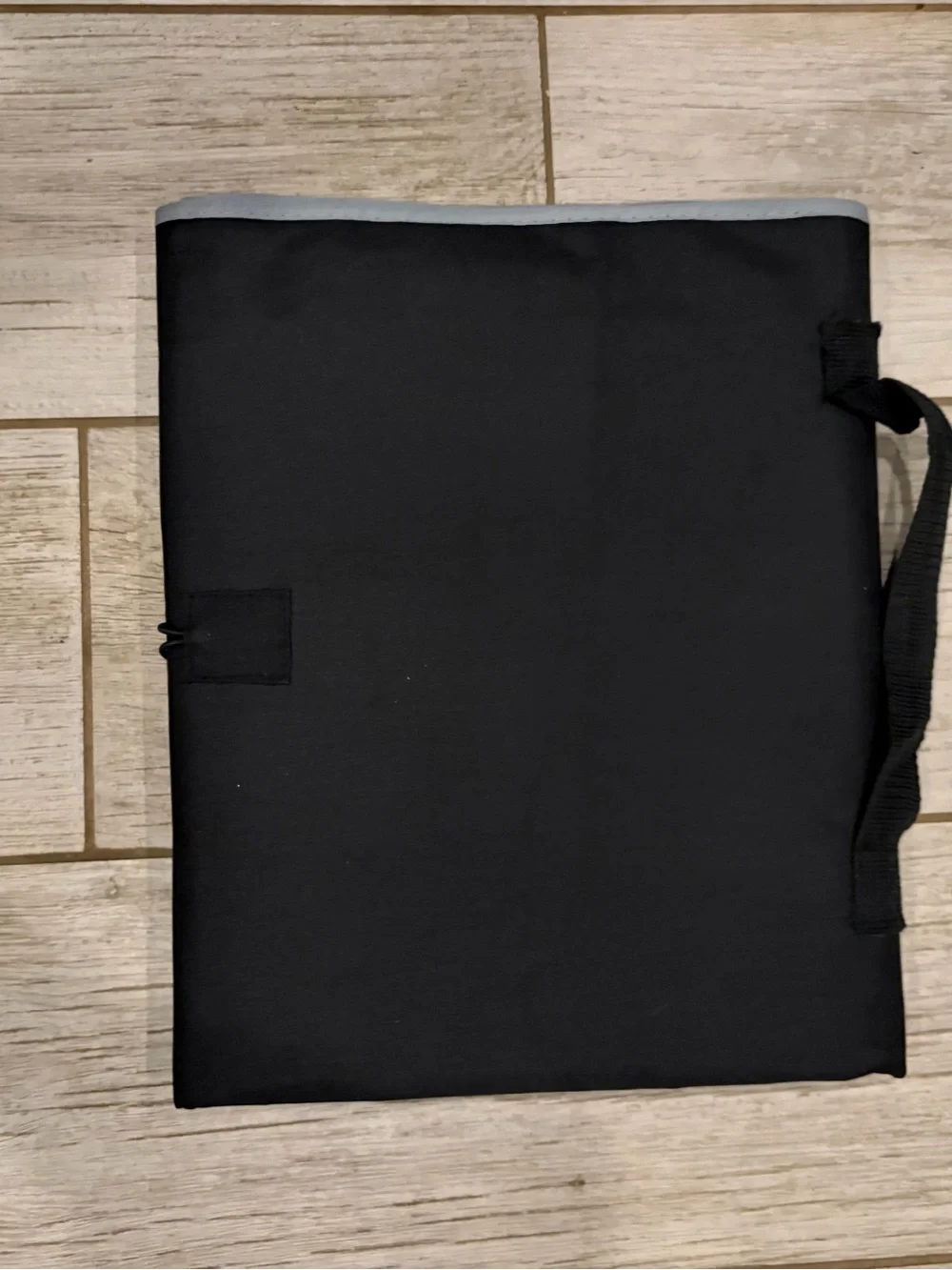 Black with Gray Trim Document Briefcase Wonderfile Portable Workstation